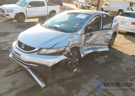 2014 Honda Civic Ex from USA, damaged, VIN 19XFB2F81EE082784